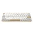 Asus Marshmallow KW100 | Keyboard | Wireless | US International | Oat Milk | Bluetooth