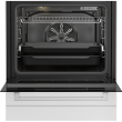 BEKO Cooker | FBM62330GWDTN | Hob type Gas | Oven type Electric | White | Width 60 cm | Grilling | L