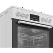 BEKO Cooker | FBM62330GWDTN | Hob type Gas | Oven type Electric | White | Width 60 cm | Grilling | L
