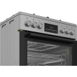 BEKO Cooker | FBMA61330GXDT | Hob type Gas | Oven type Electric | Stainless Steel | Width 60 cm | Gr