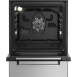 BEKO Cooker | FSM52321DXDT | Hob type Gas | Oven type Electric | Stainless Steel | Width 50 cm | Gri
