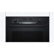 Bosch Oven | HRG578BB7 | 71 L | Electric | Pyrolysis | Knobs | Steam function | Height 59.5 cm | Wid