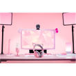 Razer Headset | Kraken Kitty V3 Pro | Wireless/Wired | Over-Ear | Wireless | Quartz