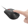 Lenovo Fingerprint Biometric USB Mouse Gen3 | Wired | USB-A | Black/Red