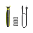 Philips Shaver | QP2724/23 OneBlade | Operating time (max) 45 min | Wet & Dry | NiMH | Black/Lime