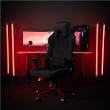 Arozzi Soft Fabric/Metal/Aluminium | Gaming Chair | Vernazza Soft Fabric | Pure Black