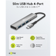 Goobay Slim 4-Port USB Hub