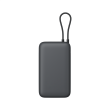 Xiaomi Power Bank 20000mAh (Integrated Cable) | 20000 mAh | Dark Gray