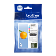 Brother Cartridge Value Pack | LC3211VAL | Ink cartridge | Black