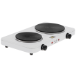 Adler Hot Plate | AD 6520 | Number of burners/cooking zones 2 | White | Electric