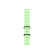 Apple | 49mm Neon Green Ocean Band - Black Titanium Finish
