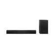 Sharp Compact 2.1 Soundbar with Wireless Subwoofer | HT-SBW121 | 240 W | Bluetooth | Black | Wireles