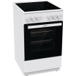 Gorenje Cooker | GEC5A21WG-B | Hob type Electric | Oven type Electric | White | Width 50 cm | Grilli