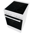 Gorenje Cooker | GEC5A21WG-B | Hob type Electric | Oven type Electric | White | Width 50 cm | Grilli