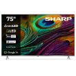 Sharp 4K QLED TV | 75JP7265E | 75 | Smart TV | Google TV | UHD