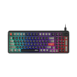 MSI FORGE GK110 US | Gaming keyboard | Wired | US | Black | USB 2.0 | Membrane