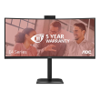 AOC CU34E4CW | 34 " | VA | UWQHD | 120 Hz | 4 ms | 3440 x 1440 pixels | 350 cd/m² | HDMI ports quant
