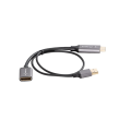 Lanberg HDMI (M) to Displayport (F) Adapter 4K on cable 20cm