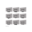 Neomounts AV30-500BL Videobar kit 43-110" - VESA - max 10 kg - universal