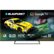 Blaupunkt QLED TV | 55QBG6000S | 55 | Smart TV | Google TV | Black