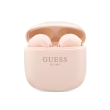 Guess Bluetooth headphones GUTWST26PSP TWS + docking station pink/pink Classic EST Logo | GUESS