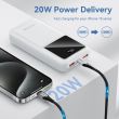 POWER BANK USB 20000MAH 22.5W/WHITE FHLW0 VENTION