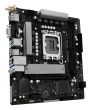 ASROCK Intel H810 LGA 1851 (Socket V1) micro ATX