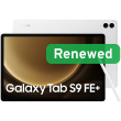 Samsung Renewed Grade B | Samsung Galaxy Tab S9 FE+ | Silver | TFT Display | 128 GB | Wi-Fi | Androi