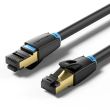 PATCH CABLE CAT.8 SFTP/3M BLACK IKABI VENTION