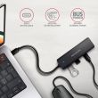 I/O HUB USB-C TRAVEL/0.19M HUE-C2C AXAGON