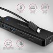 I/O HUB USB-C TRAVEL/0.19M HUE-C2C AXAGON