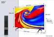TCL 55 " 4K Ultra HD 3840 x 2160 pixels