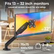 MONITOR ACC DESK MOUNT/13-32" BLACK G80-B ONKRON