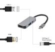I/O ADAPTER USB-C TO HDMI/USB3/3IN1 A-CM-COMBO3-02 GEMBIRD