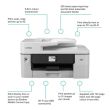 Brother MFC-J6760DW Spausdintuvas rašalinis spalvotas MFP A3 31 ppm USB Wi-Fi Ethernet LAN