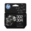 HP 302/304 (B7RT7AE) Rašalinė kasetė, Juoda