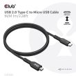 CABLE USB TO MICRO USB 1M/M/M CAC-1526 CLUB3D