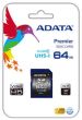 MEMORY SDXC 64GB CLASS10/ASDX64GUICL10-R ADATA