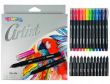 Rašikliai Fineliners Colorino Artist 12 spalvų