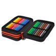 Forminis trijų skyrių penalas su priedais CoolPack Jumper 3 Grey Ball