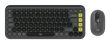 KEYBOARD +MOUSE COMBO POP ICON/GR/GREEN 920-013140 LOGITECH