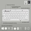 KEYBOARD +MOUSE COMBO PEBBLE 2/WHITE 920-012240 LOGITECH
