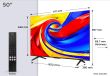 TCL 50 " 4K Ultra HD 3840 x 2160 pixels