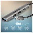 I/O HUB USB3.2 4PORT/0.12M HUE-STA AXAGON