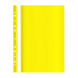 AD Class Segtuvėlis skaidriu viršeliu su perforacija 100/150 Geltonas, pakuotėje 25 vnt.