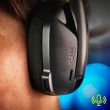 Logitech G435 LIGHTSPEED Belaidės žaidimų ausinės, Black and Neon Yellow