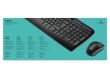 Logitech MK330 Combo Belaidė klaviatūra + pelė, US INT, Juoda