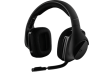 Ausinės bevielės Logitech G533 Wireless (981-000634), juodos