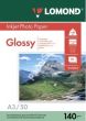 Fotopopierius Lomond Photo Inkjet Paper Blizgus 140 g/m2 A3, 50 lapų