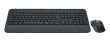 Logitech Signature MK650 Combo for Business Klaviatūra + pelė, Belaidė, US INT (Qwerty), Graphite